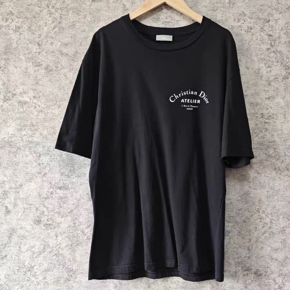 Authentic Dior Black Short Sleeve Men's Tee